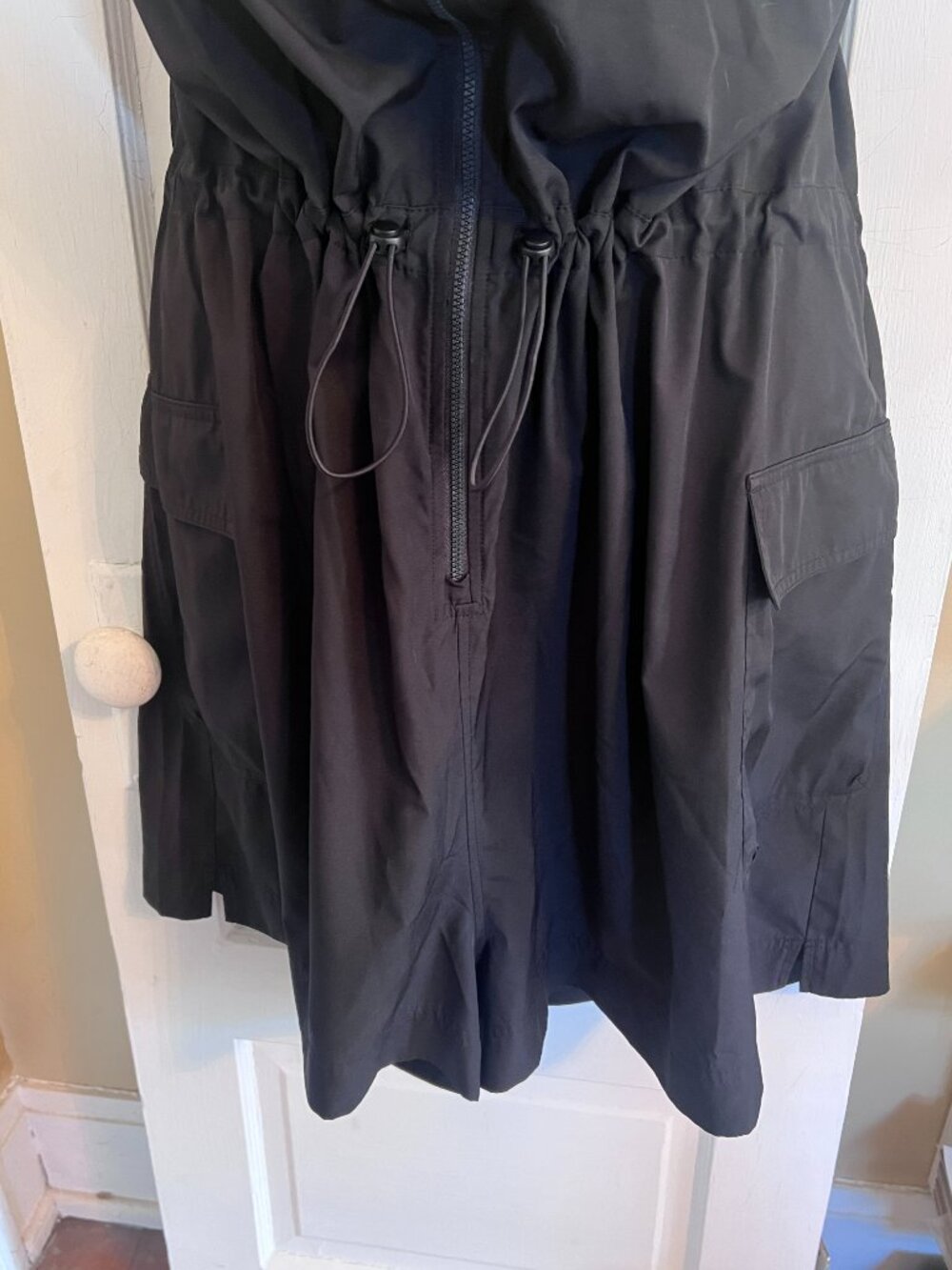 Old Navy Black StretchTech Utility Shorts Romper 3X - Picture 3 of 7